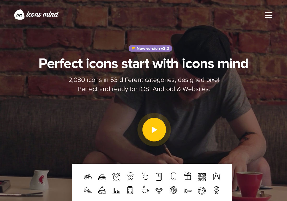 Perfect icons start with icons mind