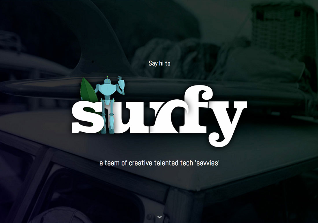 Surfy - Mobile web development