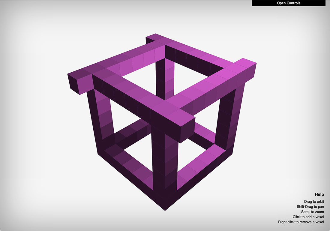 Voxel CSS • 3D Rendering Engine