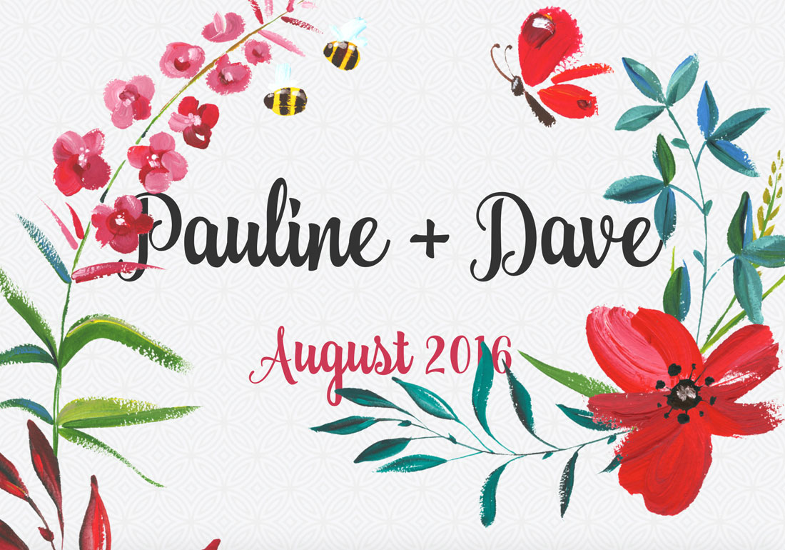 Pauline and Dave 2016