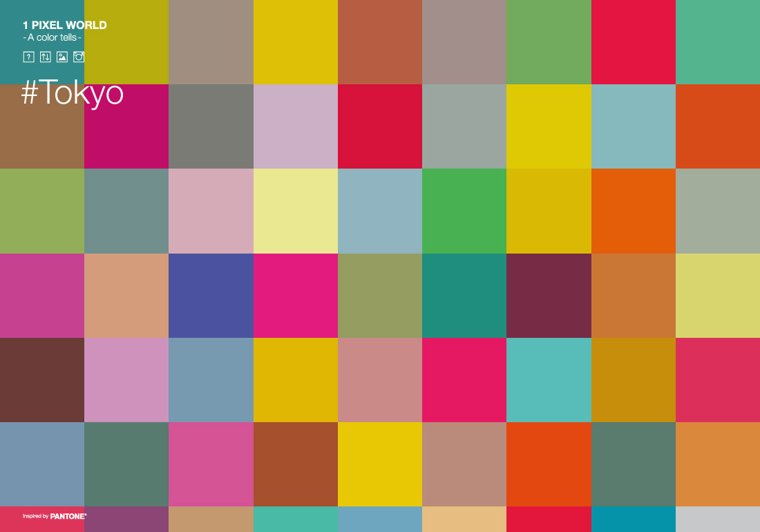1 PIXEL WORLD -A color tells-