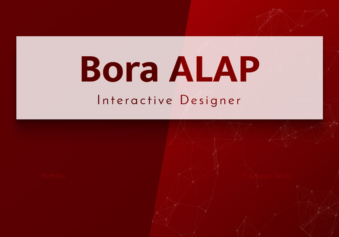 Bora ALAP Portfolio Site