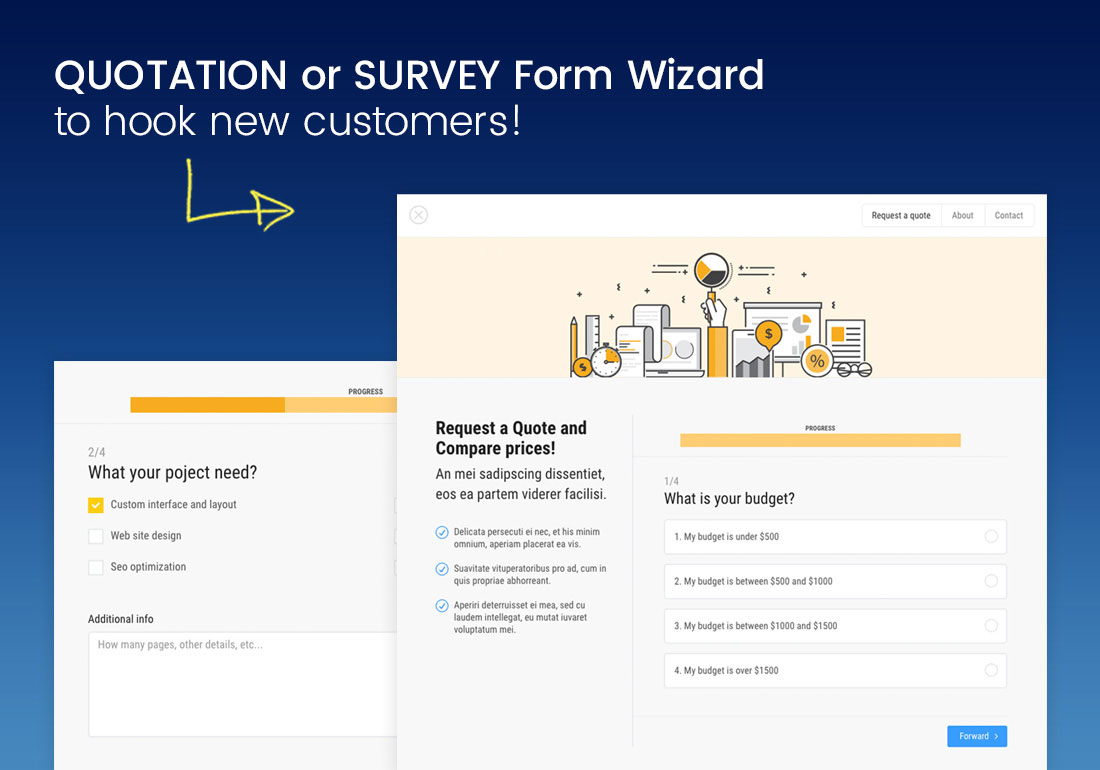 QUOTE - Quotation or Survey Wizard