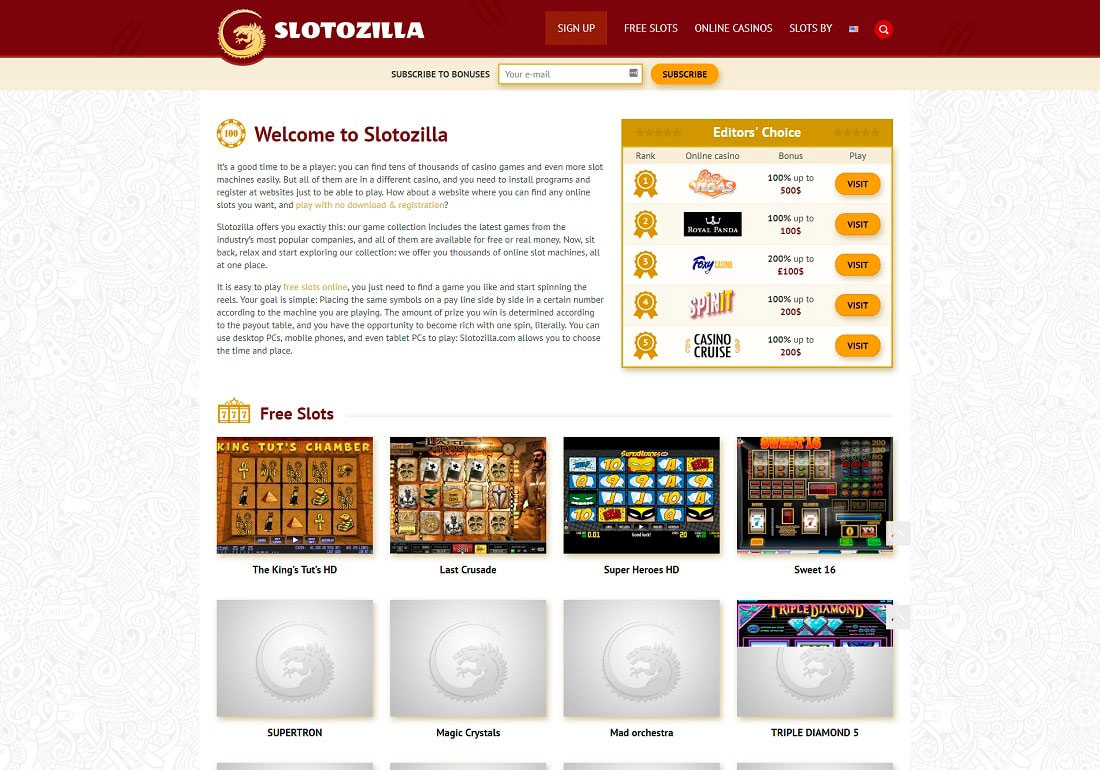 Slotozilla online slots