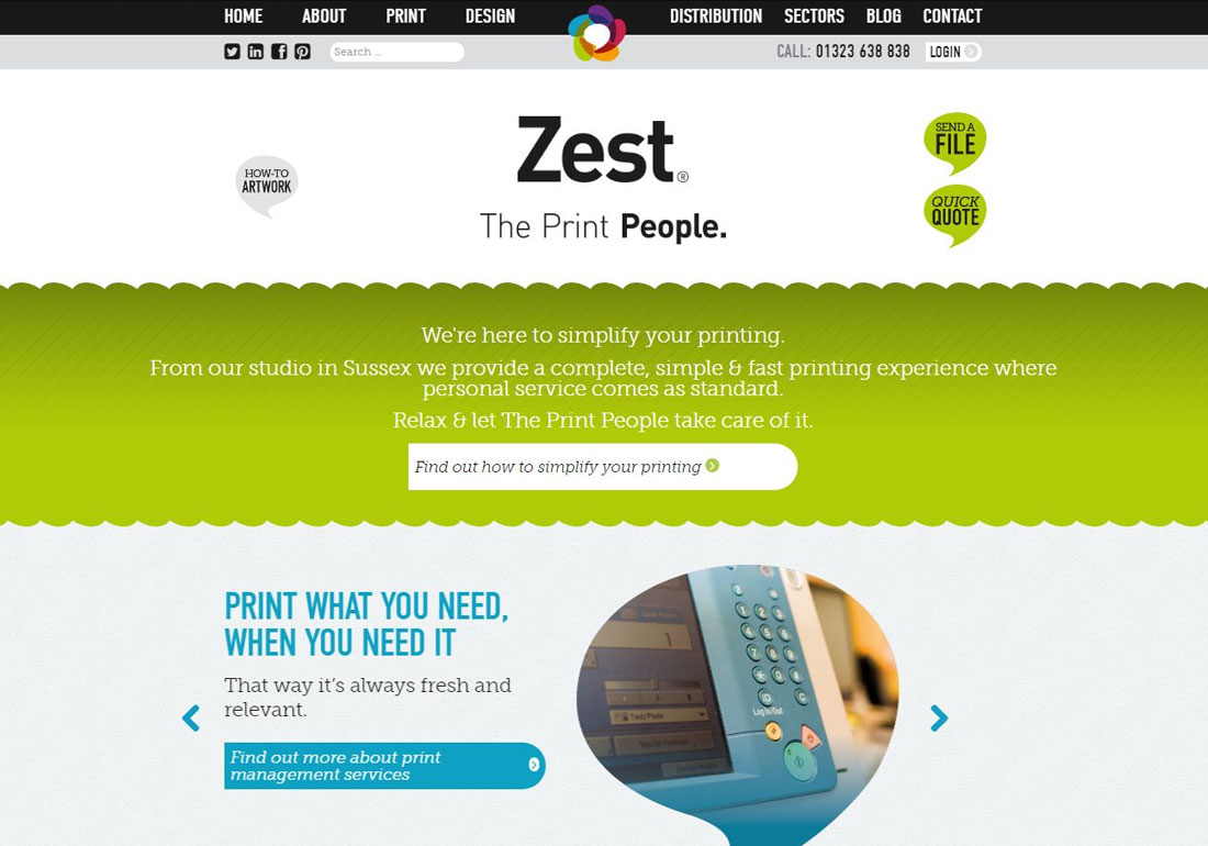 Zest, The Print People