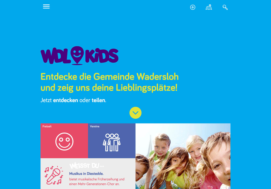 Kinderstadtplan Gemeinde Wadersloh