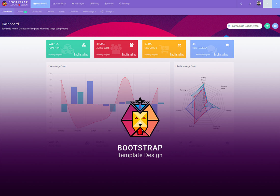 Bootstrap Template Design