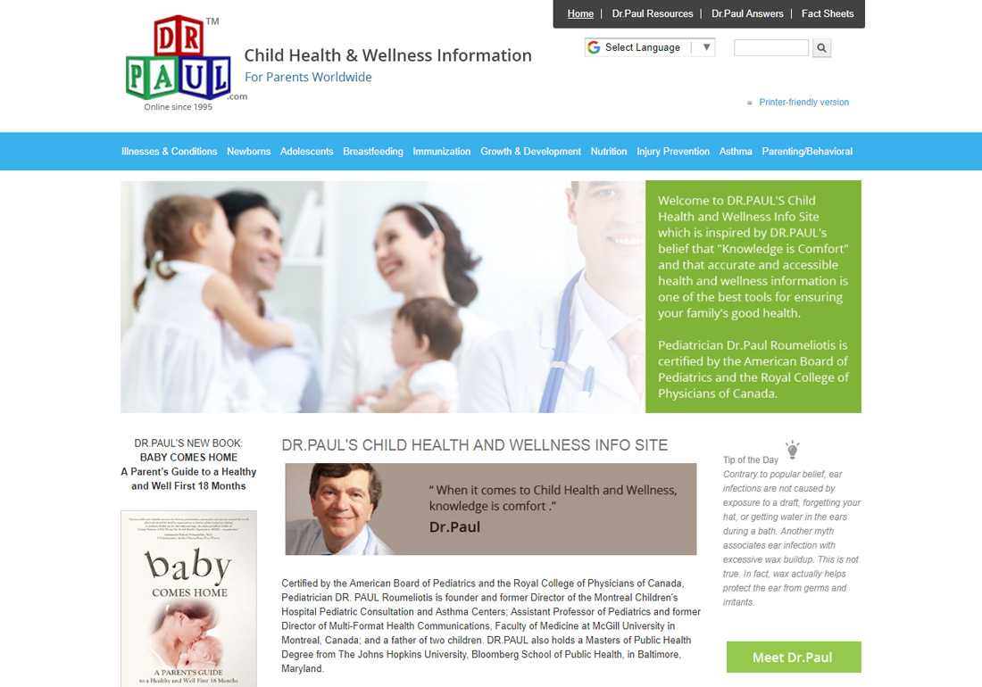 DR.PAUL'S CHILD HEALTH AND WELLNESS