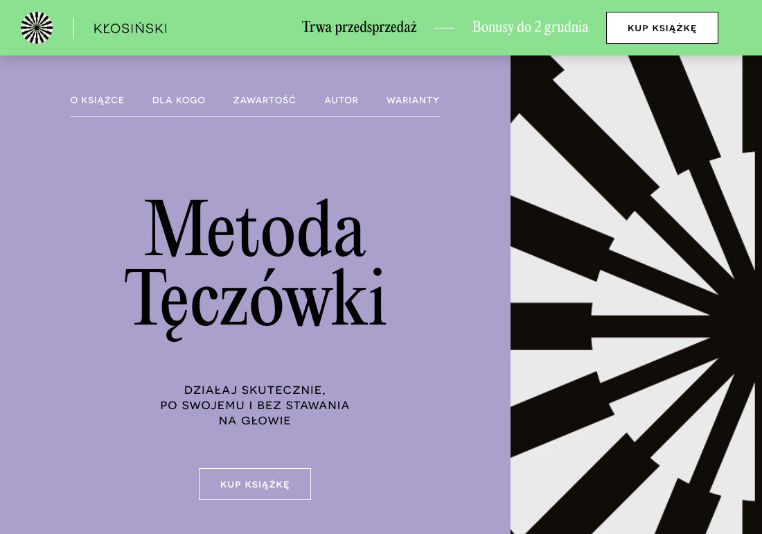 Metoda Teczowki – Jacek Klosinski