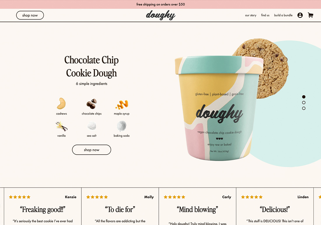 Doughy Website