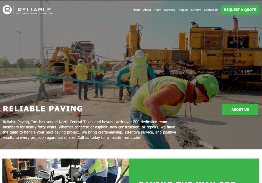 Reliable Paving