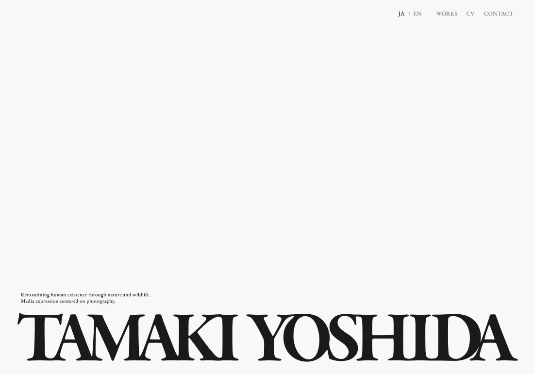 TAMAKI YOSHIDA — PORTFOLIO