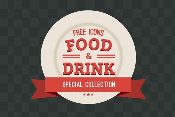 Food and Drink Icons Vector Free Download