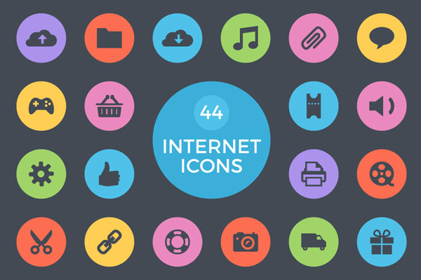 free internet vector icons