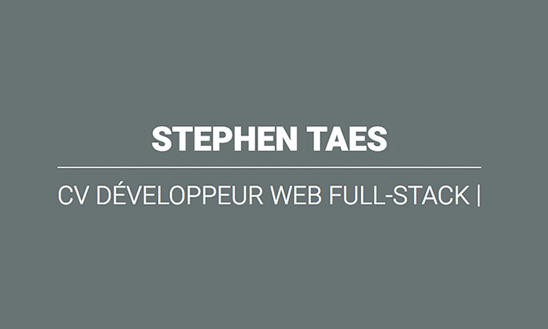Stephen Taes