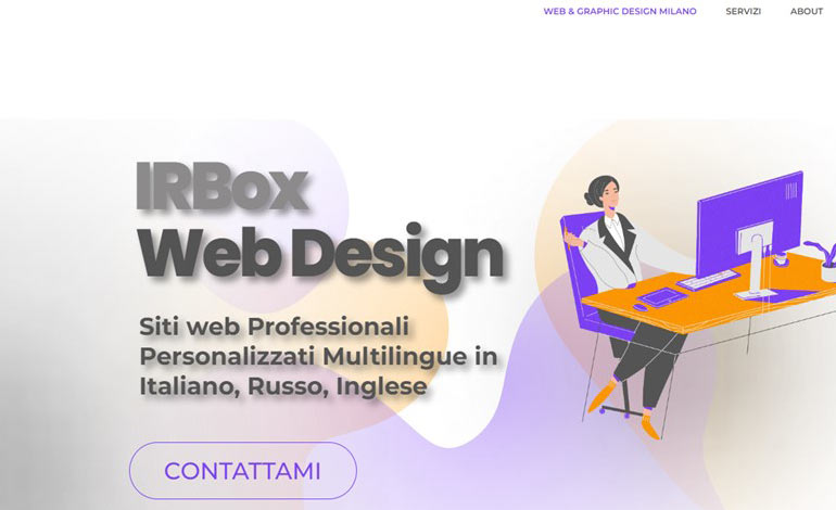 Irbox Website Design