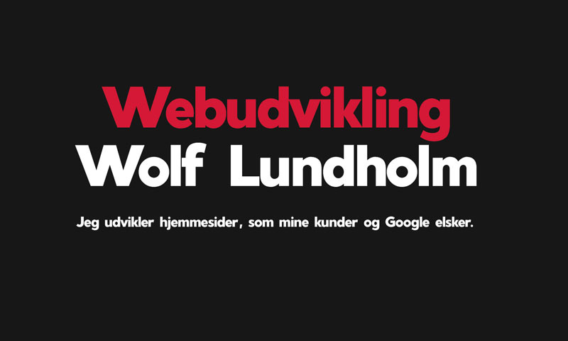 Wolf Lundholm ApS