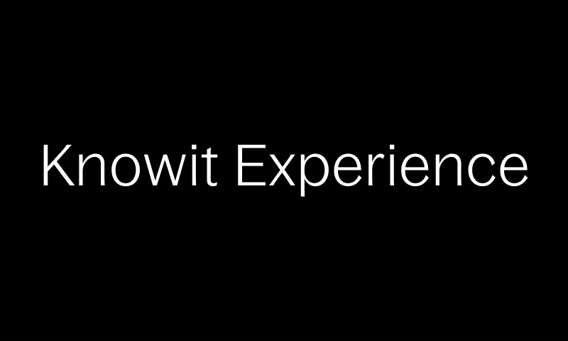 Knowit Experience