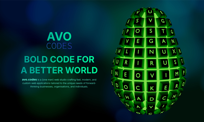 Avo Codes - Full-Stack Web Studio