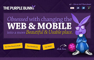 The Purple Bunny