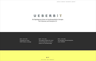UEBERBIT corporate website