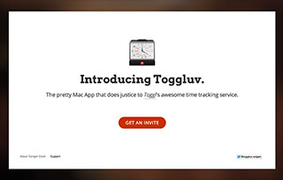 Toggluv, for Toggl.