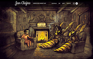 Jan Cleijne comics and concept art