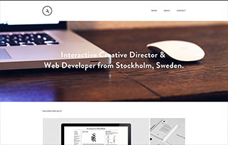 Webbdesigner Alexander Almström