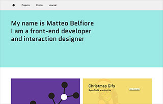 Matteo Belfiore's Portfolio