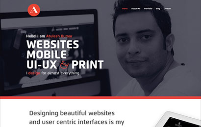Atulesh Kumar - Web & UI-UX Designer