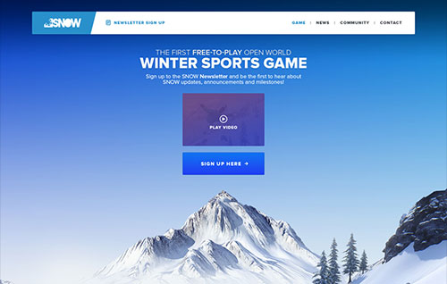 SNOW: Free-2-play wintersports game