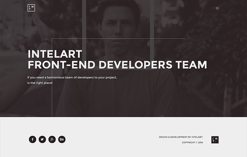 Intelart- Front-End Developers Team