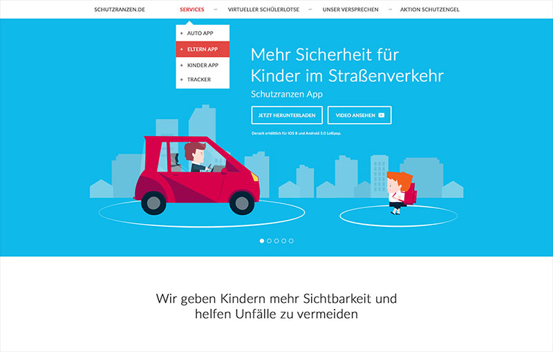 Schutzranzen App Official Website