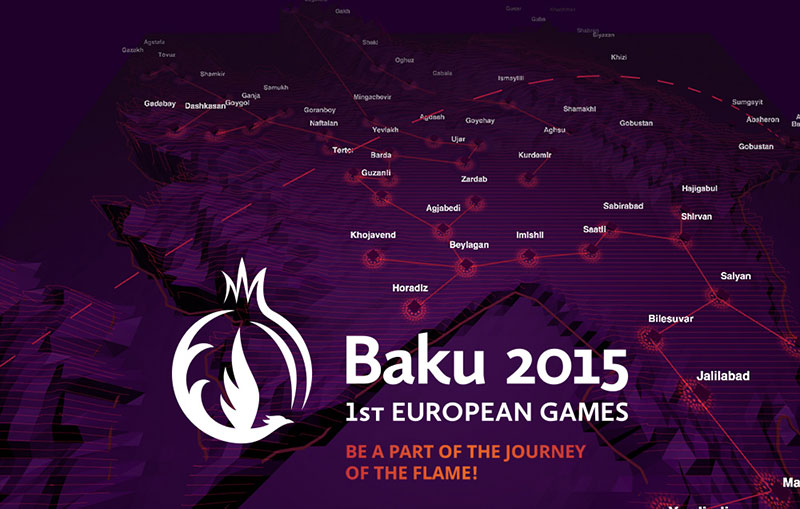 Baku 2015 - Follow the flame