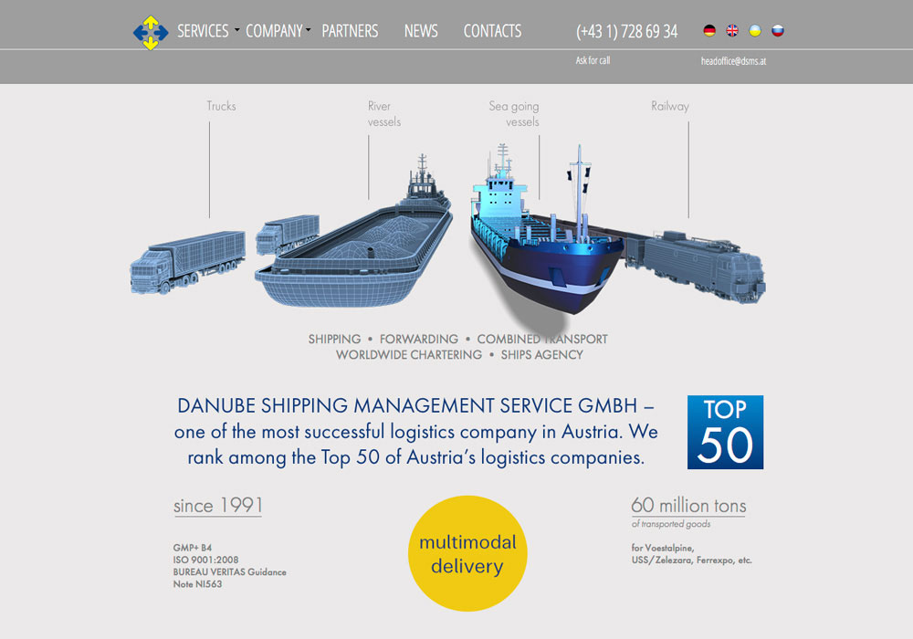 Danube Shipping Management Service