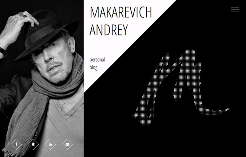 Andrey Makarevich personal website