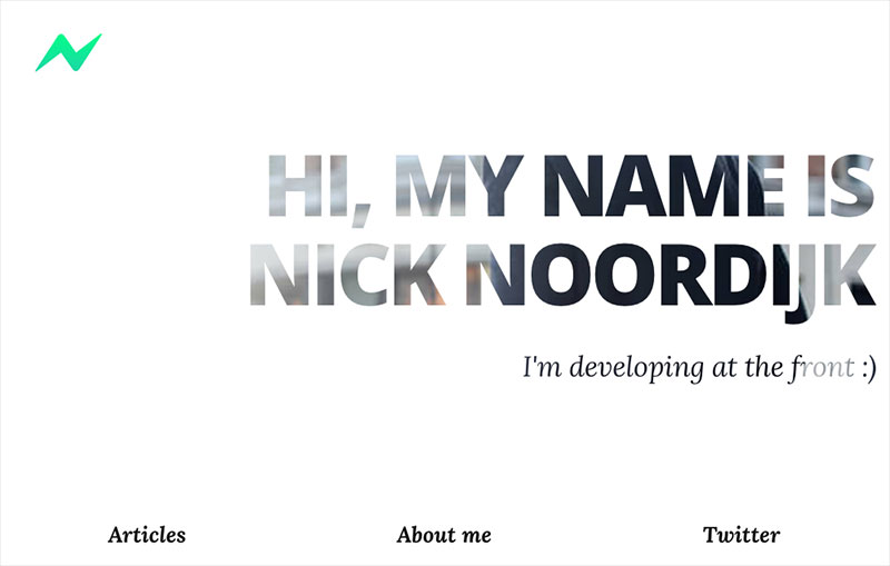 Nick Noordijk - Frond-end developer