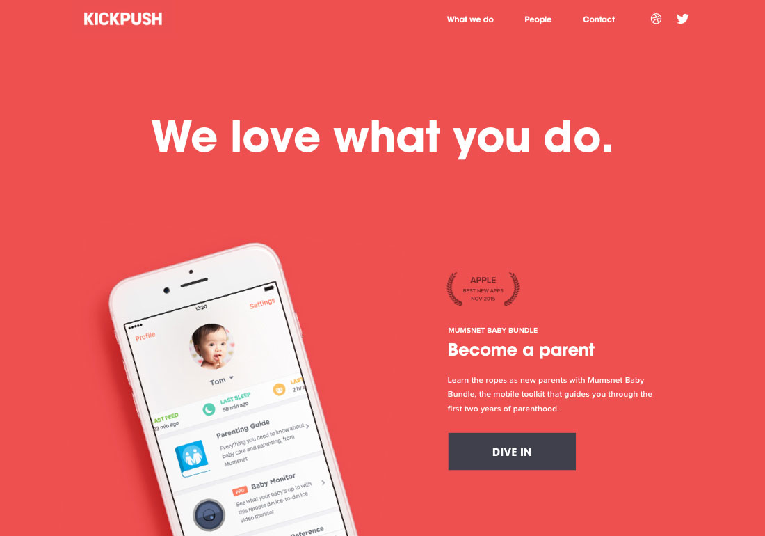 Kickpush - Product design studio