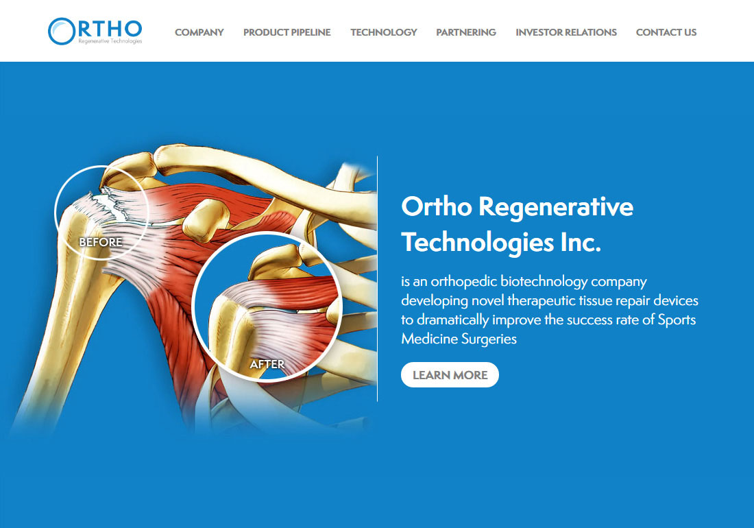 Ortho Regenerative Technologies Inc