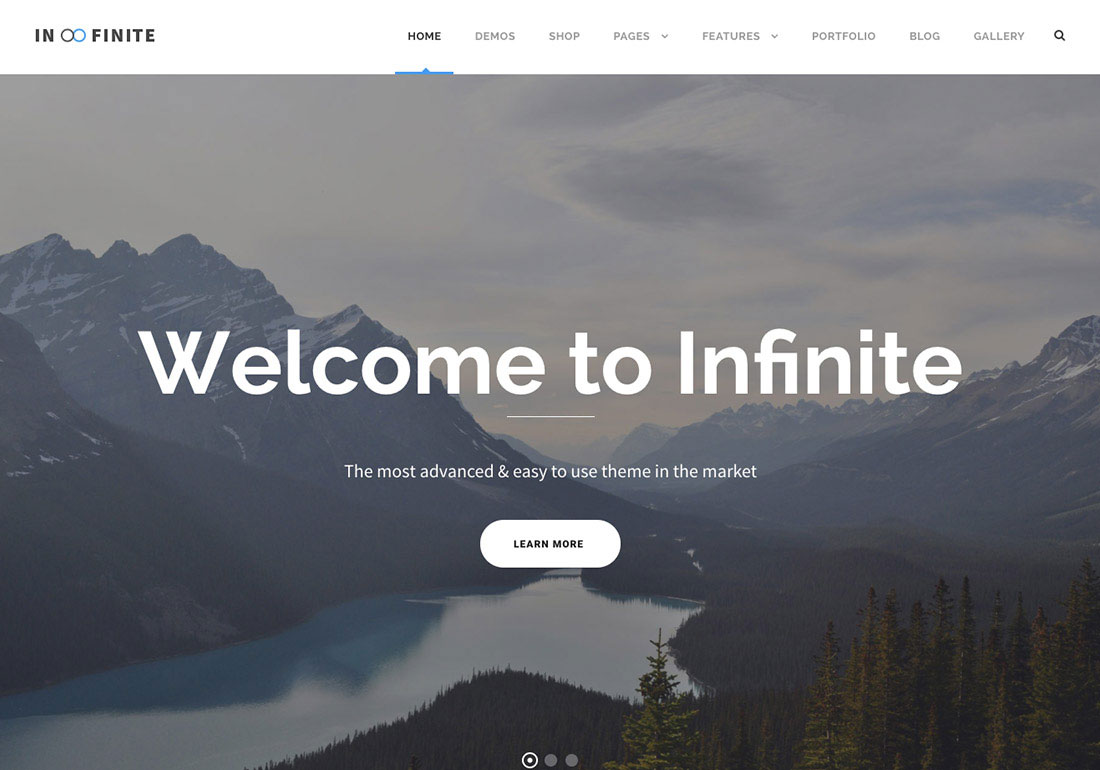 Infinite WordPress Theme