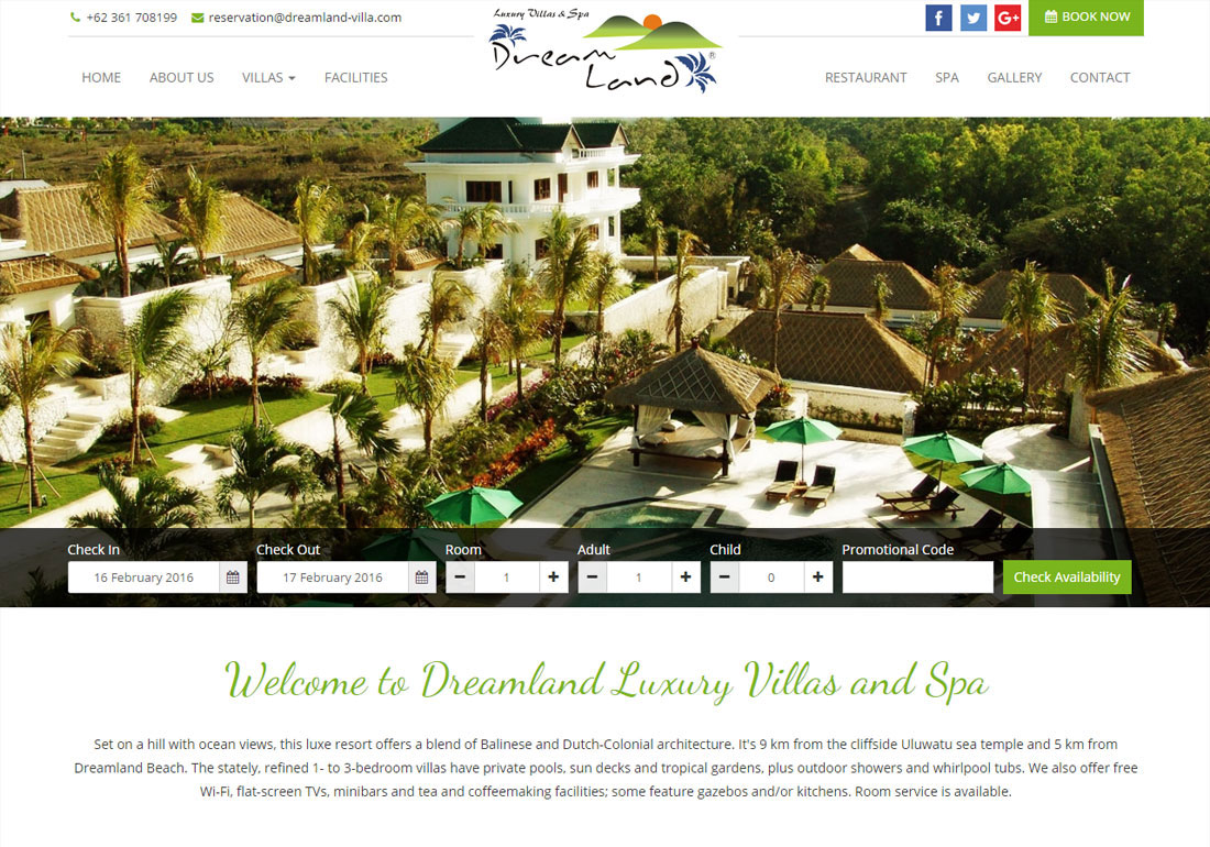 Dreamland Luxury Villas and Spa