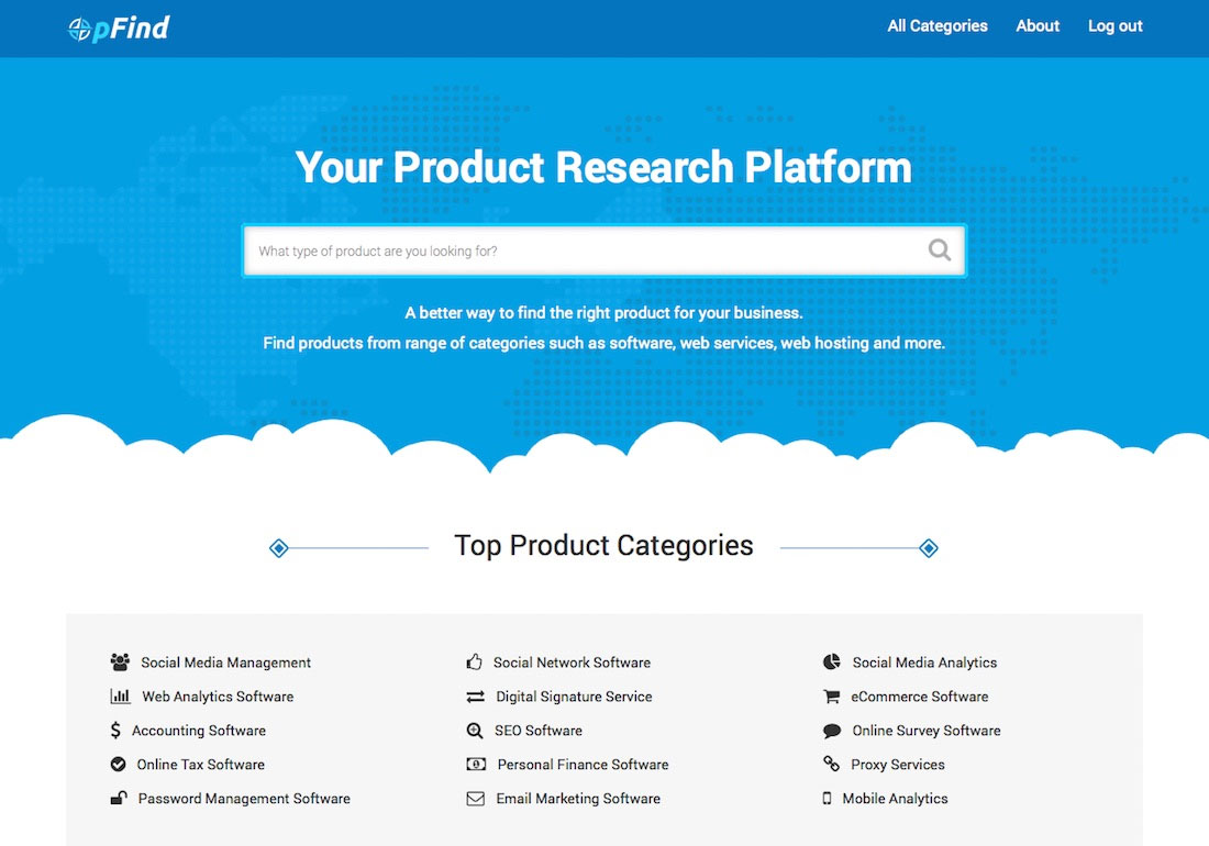 pFind - Product Research Platform