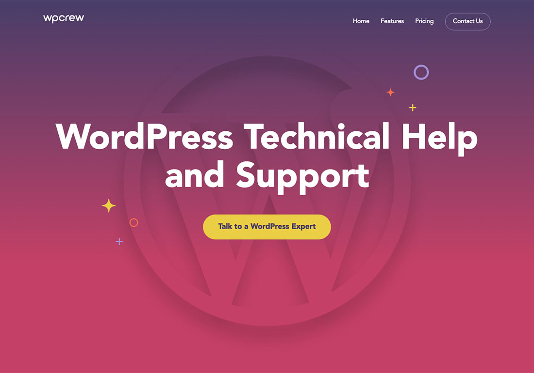 WP Crew - Wordpress Service