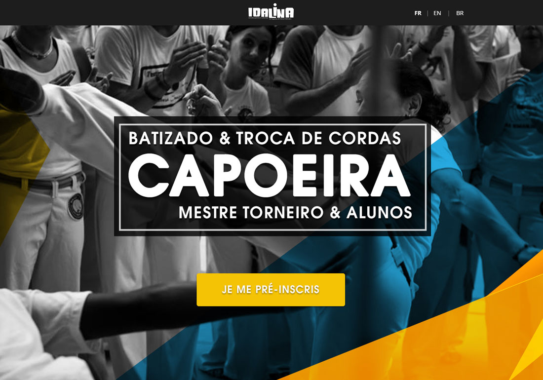 Capoeira Senzala OnePage