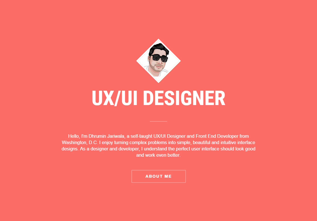 UI/UX Front end Designer Portfolio