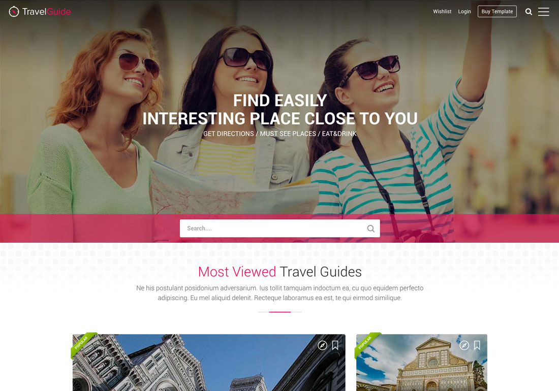 TRAVELGUIDE - Travel Guides, Places