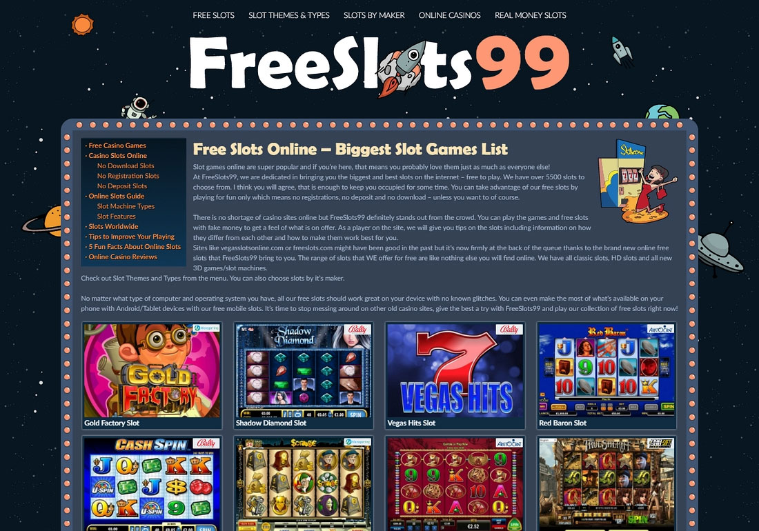 Free Slots 99 - CSS Winner