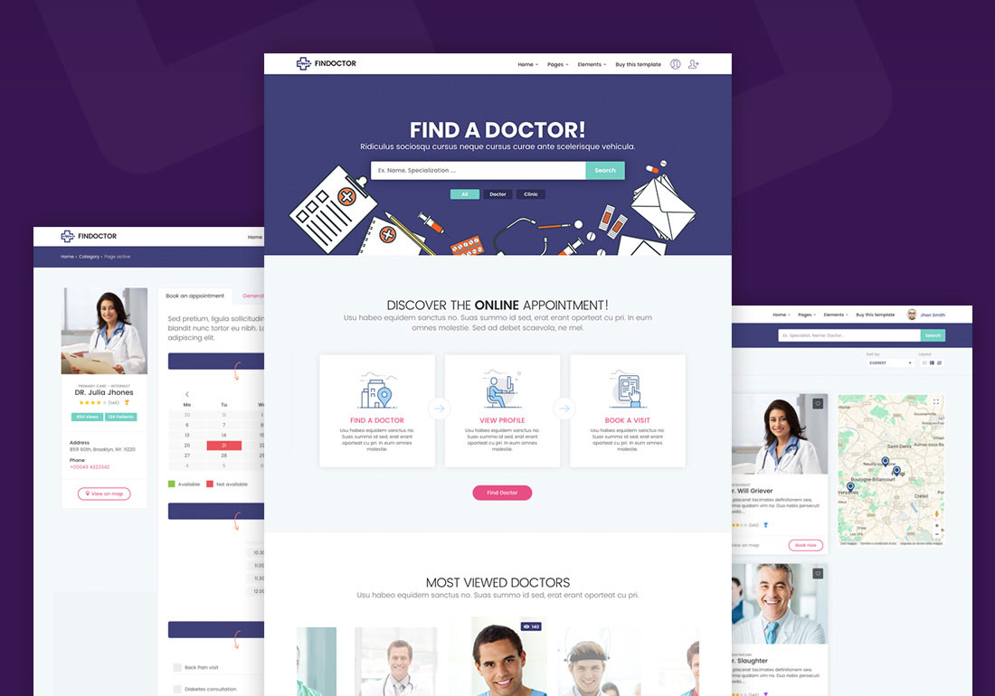 FINDOCTOR - Doctors directory