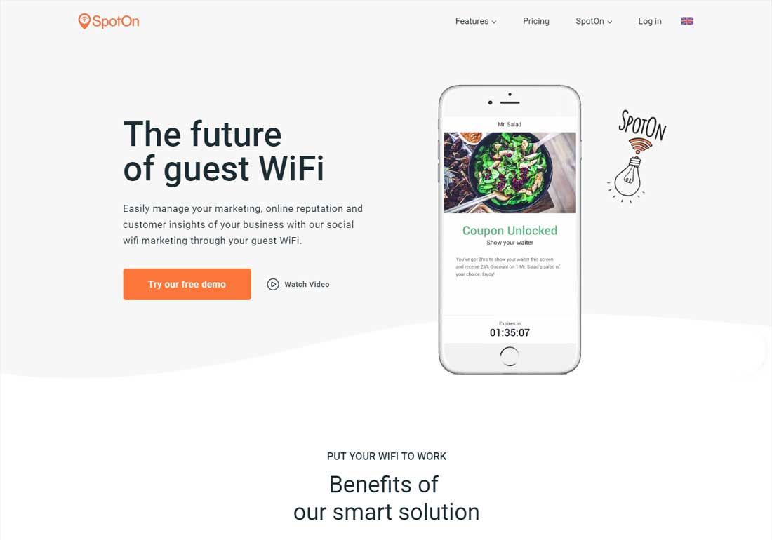 SpotOn - The future of guest WiFi