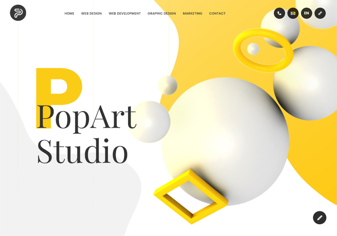 PopArt Studio - Web design agency